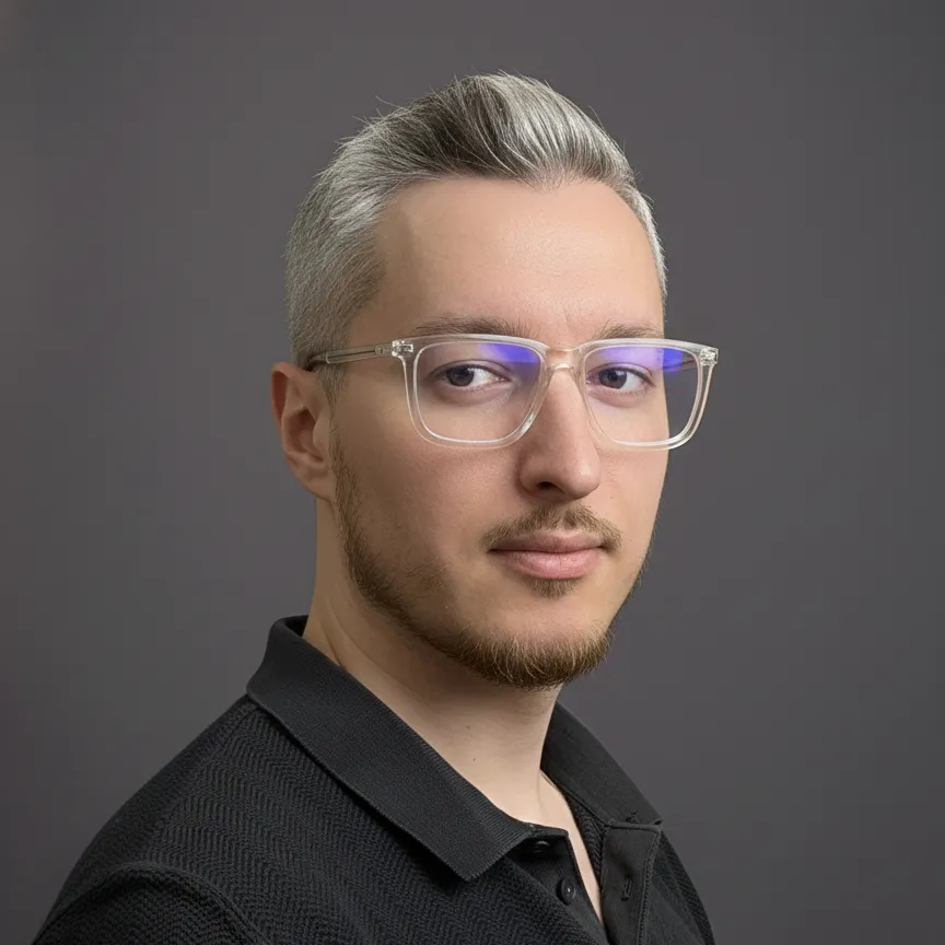 Portrait of Łukasz Kliś